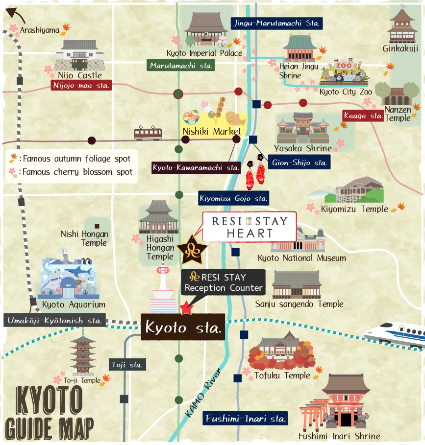 京都観光スポット