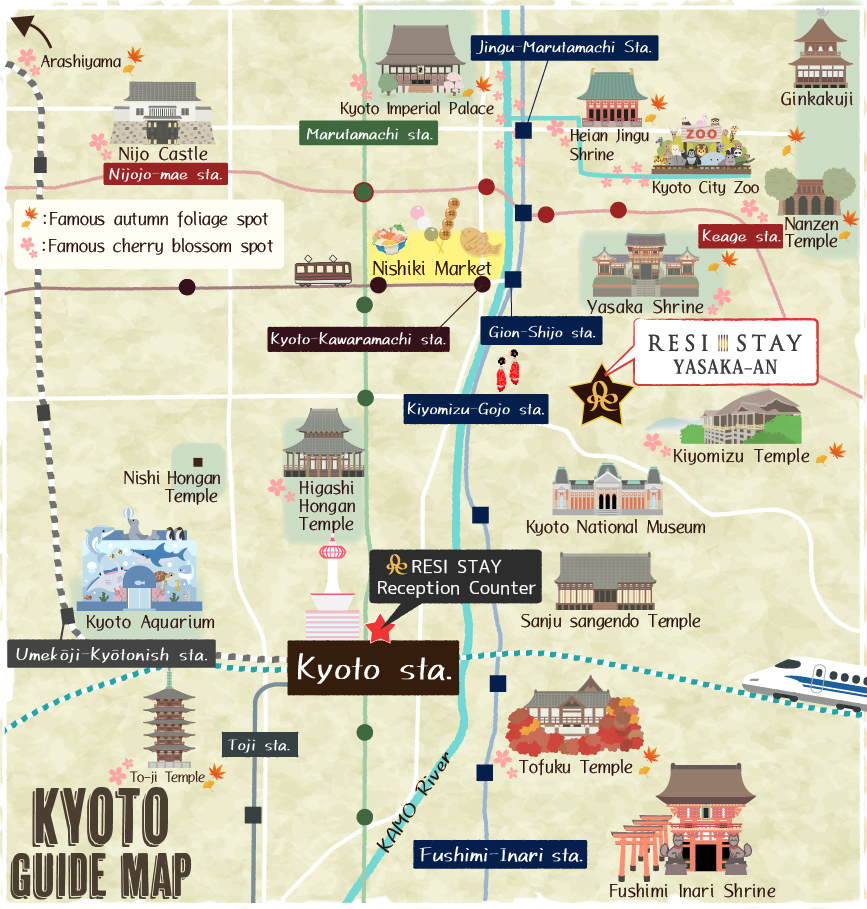 京都観光スポット