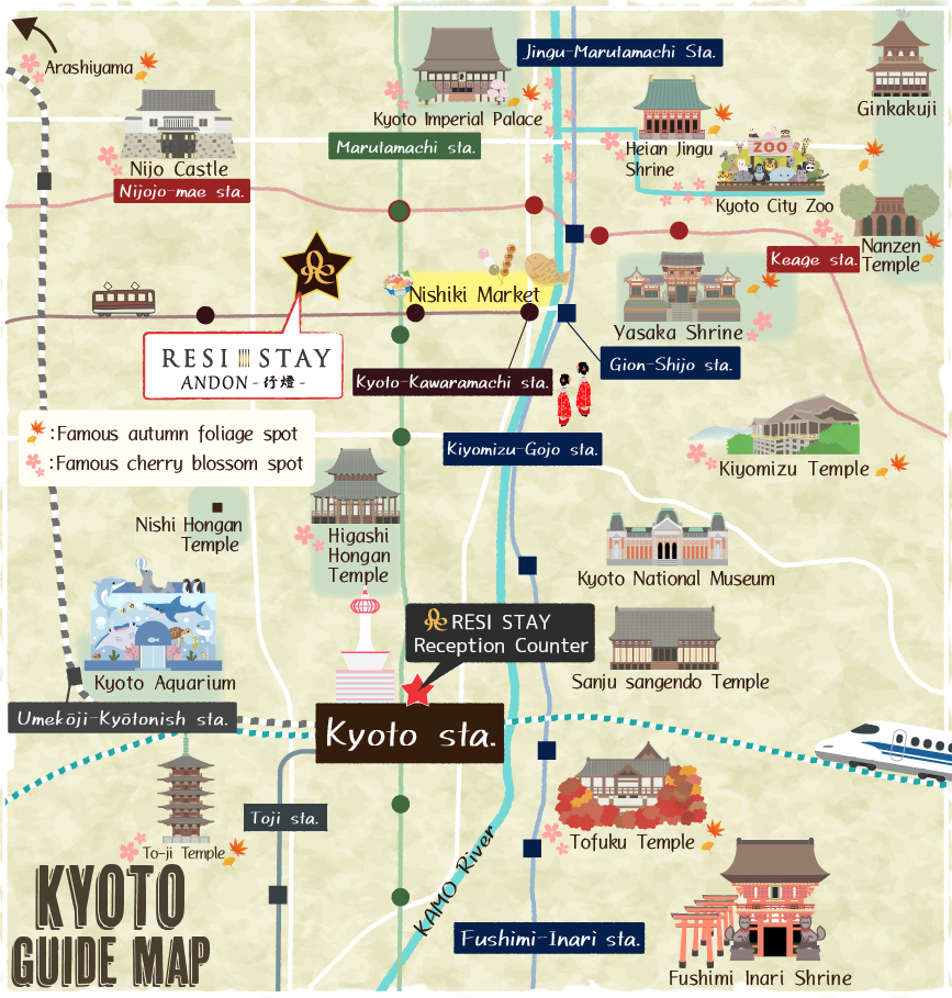 京都観光スポット