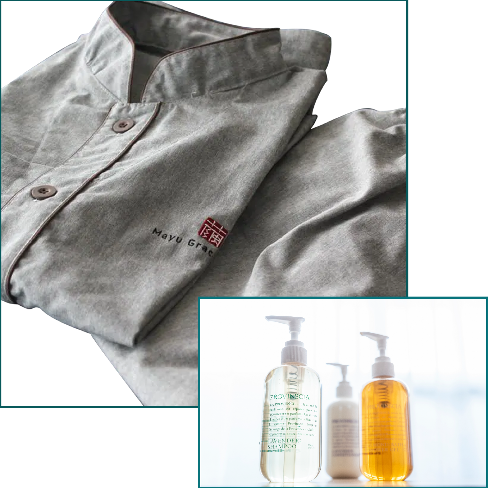 こだわりのアメニティ