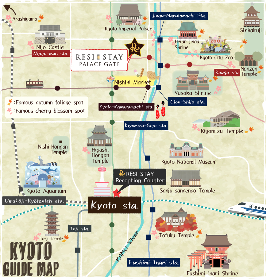 京都観光スポット
